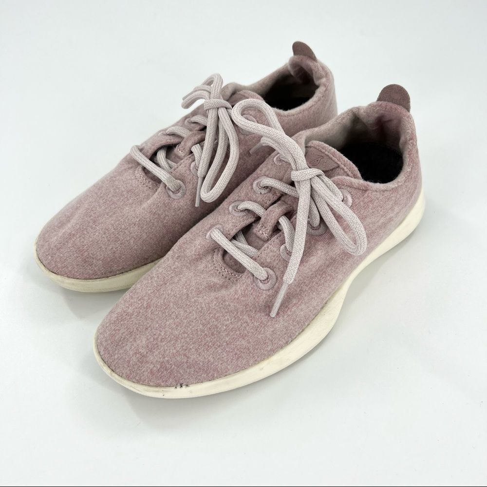 Allbirds Wool Runners Sneakers Pink Tuke Dusk Size 8